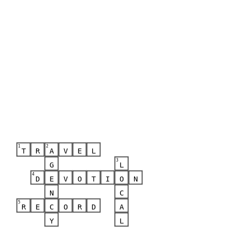 Ada Crossword Key Image