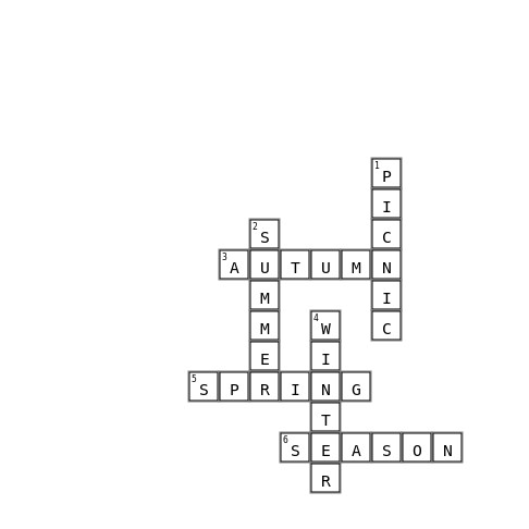 Unit 2 Crossword Key Image