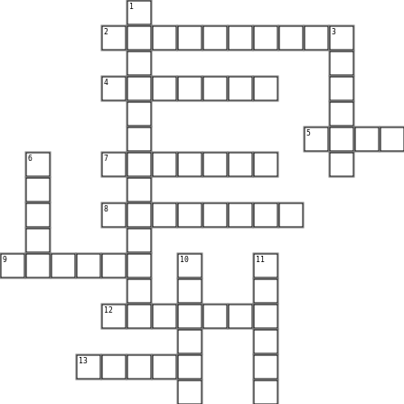 Soft g and c Crossword Grid Image