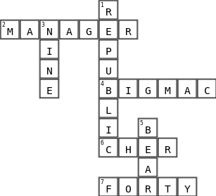 H Puzzle Crossword Key Image
