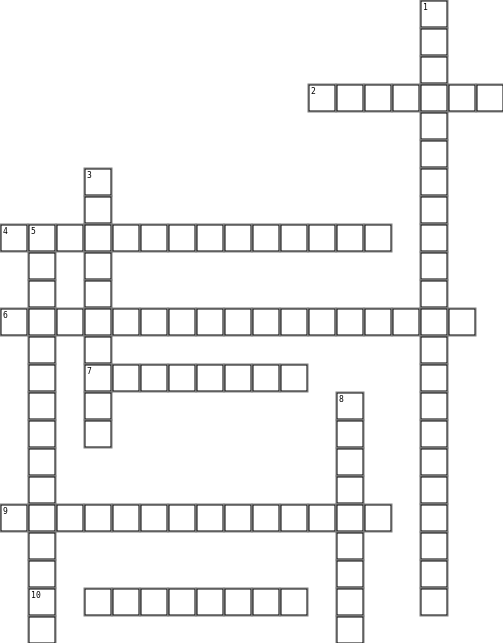 COSC Crossword Grid Image