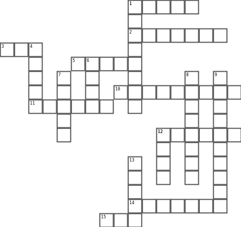 happy birthday Crossword Grid Image