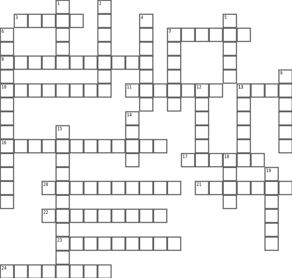 Laurea sofi  Crossword Grid Image