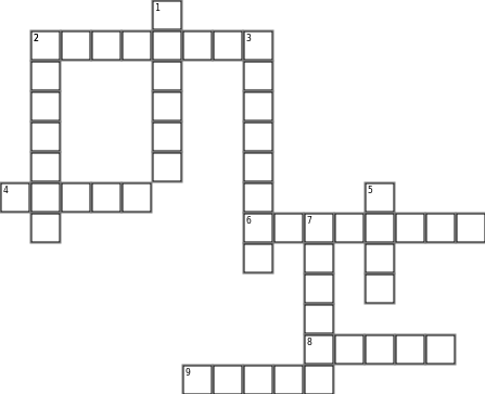 Au café Crossword Grid Image