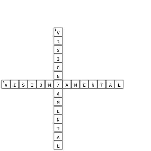 Word Puzzle of Unit1 Crossword Key Image
