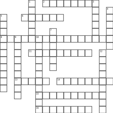 Pete's 2nd final Crossword Grid Image