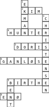 Tina Crossword Key Image