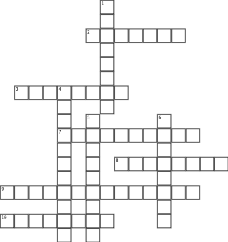 maths Crossword Grid Image