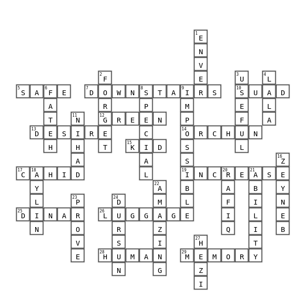 7a Crossword Key Image