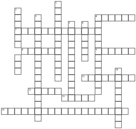 Pneumonia Crossword Grid Image