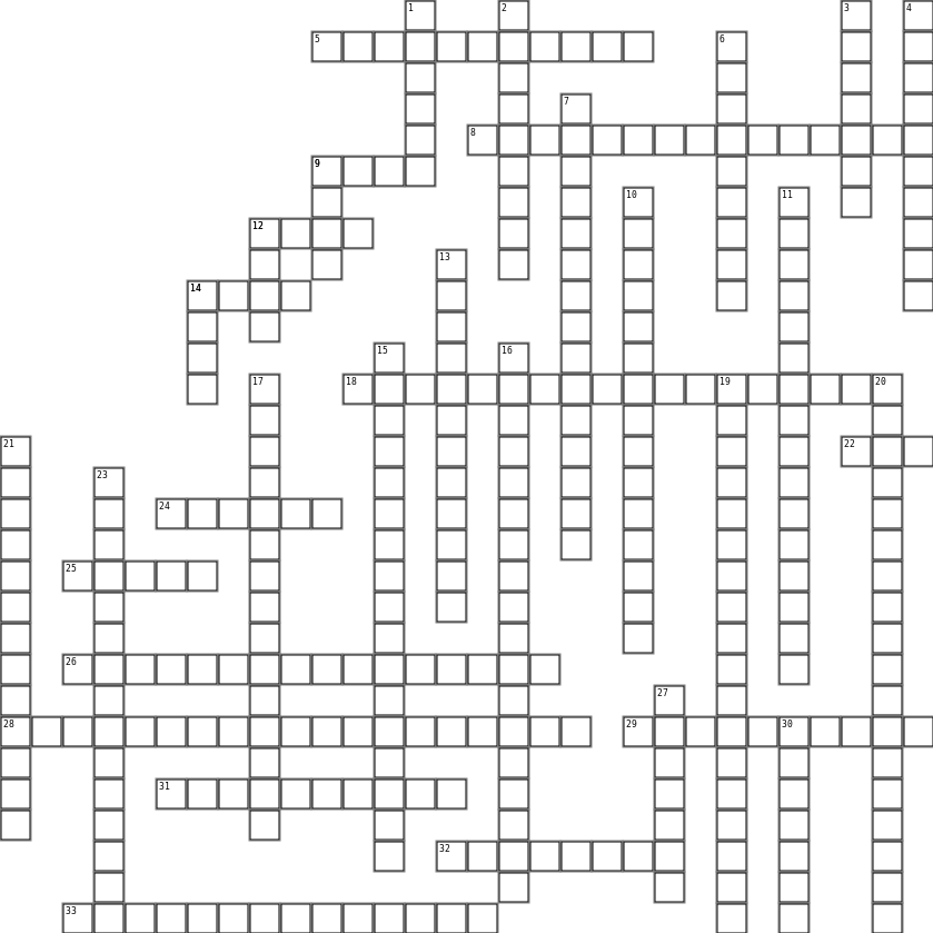 The Texas Revolution Mexican perspective  Crossword Grid Image