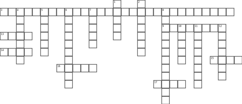 Wedding xword Crossword Grid Image