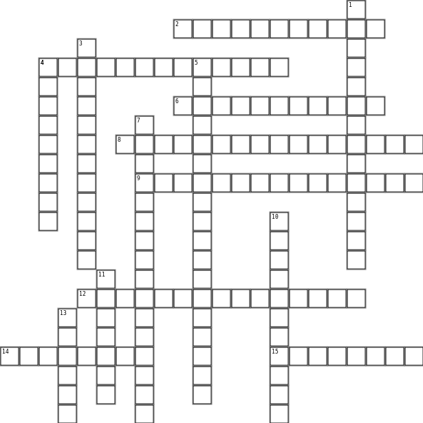 American Revolution  Crossword Grid Image