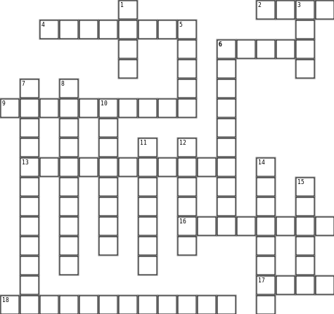 Policy Crossword Crossword Grid Image