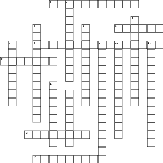 Cybersecurity Crossword- David Marin Crossword Grid Image