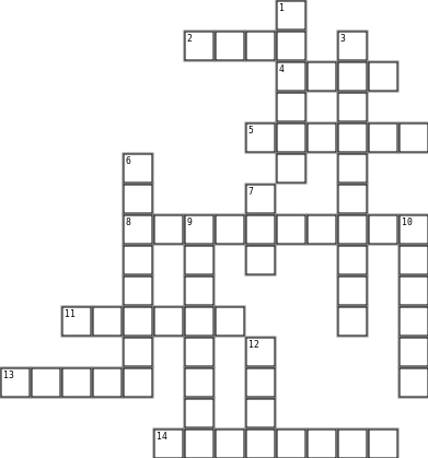 1StopMoney puzzle Crossword Grid Image