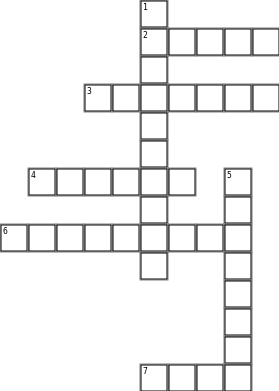 Unit 1  Crossword Grid Image