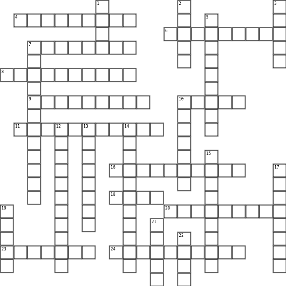 bridalshwor Crossword Grid Image