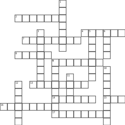 Wedding Crossword Crossword Grid Image
