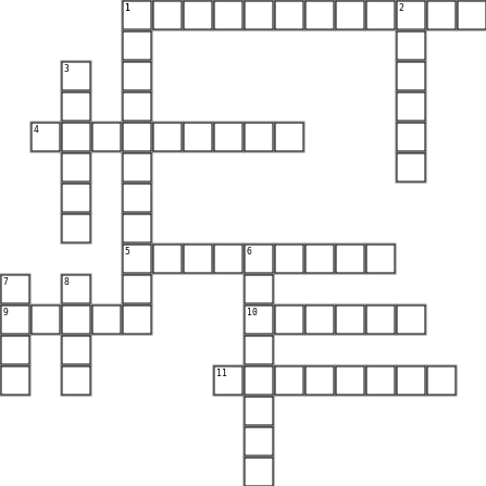 Crossword Puzzle Crossword Grid Image