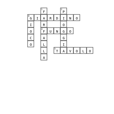 01 Crossword Key Image