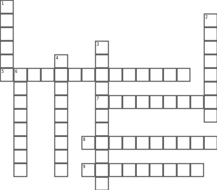 Quantum Computing Crossword Grid Image