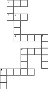 Numbers 1-10 Crossword Grid Image