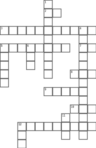 PUZZLE PRESENT Crossword Grid Image