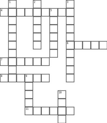 RHE Crossword Puzzle Crossword Grid Image