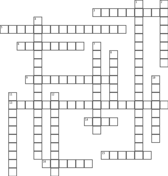 LCSW1 Crossword Grid Image