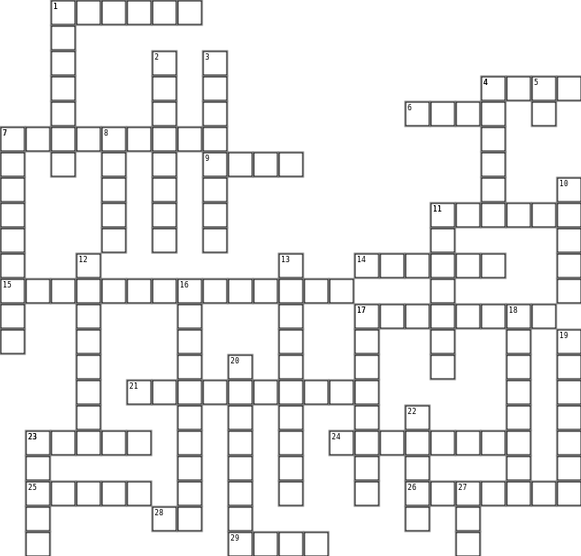Kristen crossword puzzle Crossword Grid Image