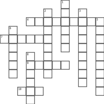 Disney Halloween Playlist Crossword Grid Image