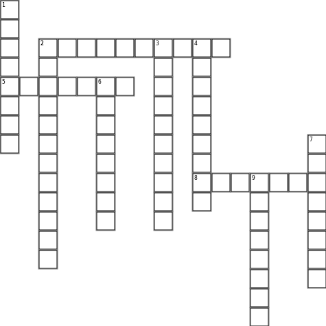 Vocab Crossword Grid Image