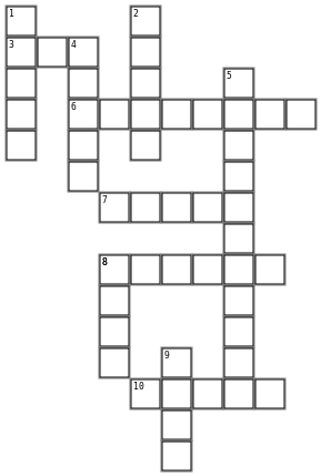 HC1 UNIT 5 Crossword Grid Image