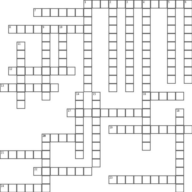 Chapter 1 Airway Crossword Grid Image