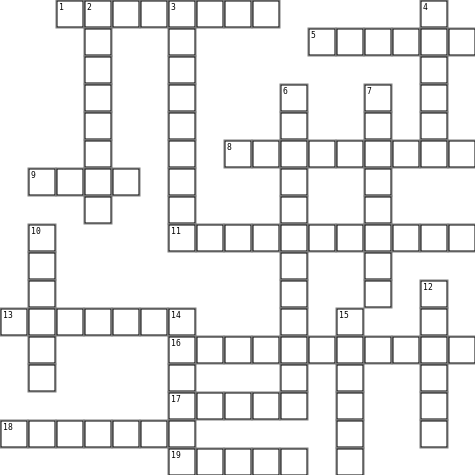 ribert Crossword Grid Image