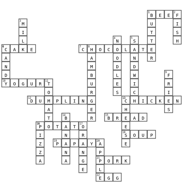 Number Eleven Crossword Key Image