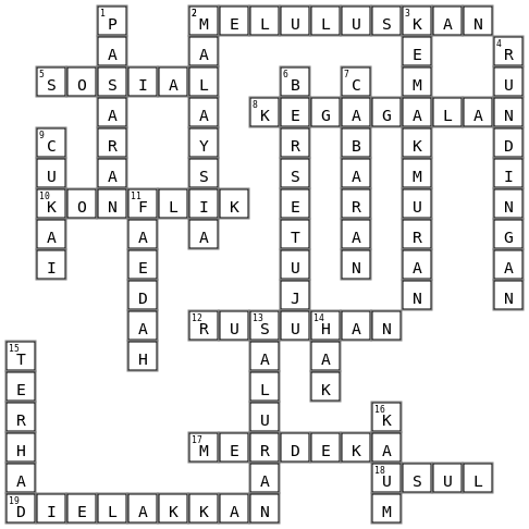 Sej Test 1 Crossword Key Image