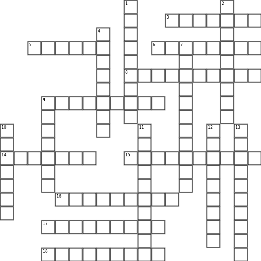 AFFIRMATION Crossword Grid Image